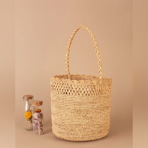The Gavriel Raffia Bag by Soamé
